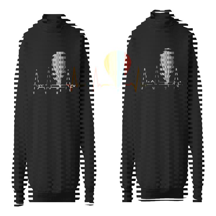 ハートビート熱気球 スウェットシャツ