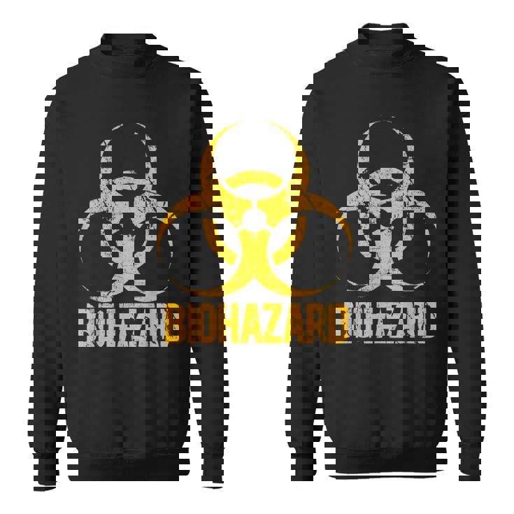 バイオハザード グランジスタイル アンティーク調 毒性 ビンテージ スウェットシャツ