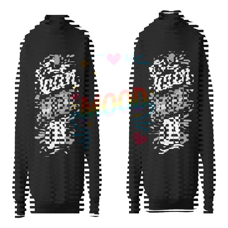 バカンス ムード 面白い 夏 言い回し お祭り 休日acation Mood On スウェットシャツ