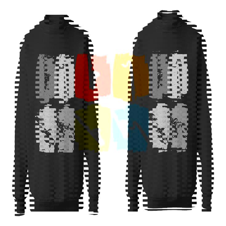 バス クラリネット レトロ スウェットシャツ