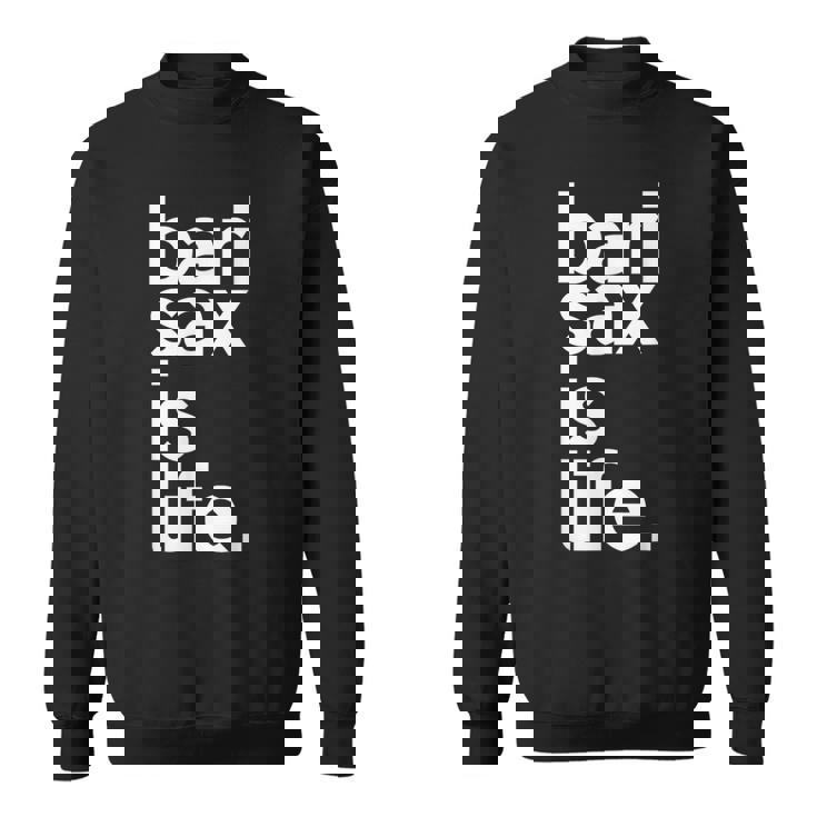 バリトンサックス サックスプレイヤー サックスフォニストギフト スウェットシャツ