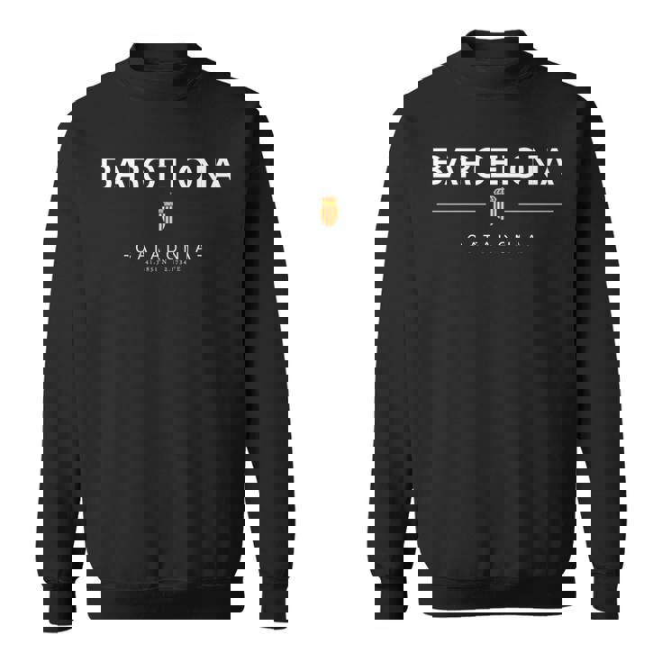 バルセロナ カタルーニャ スペイン バルセロナ お土産 ギフト 長袖tシャツ スウェットシャツ