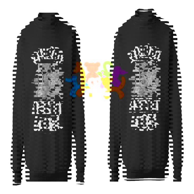 バルーンアート バルーンフェスティバル バルーンモデルの仕事 長袖tシャツ スウェットシャツ