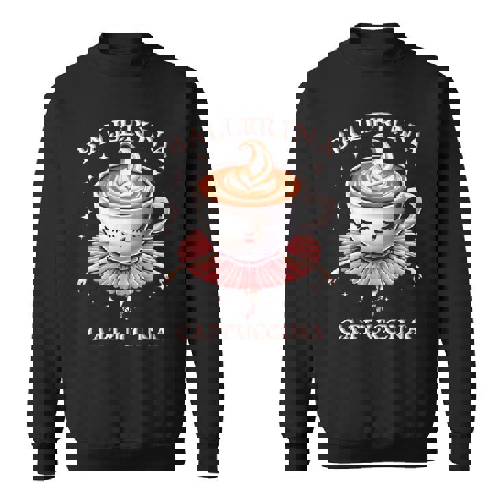 バレリーナ カプチーノ ミーム ブレイン イタリアン スウェットシャツ