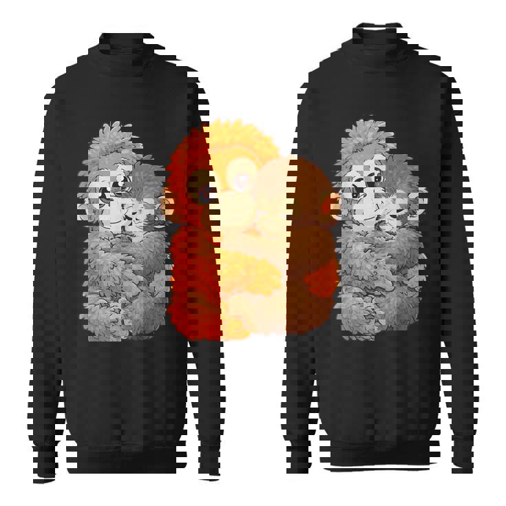 パンチくんとぬいぐるみ パンチザモンキー ニホンザル スウェットシャツ