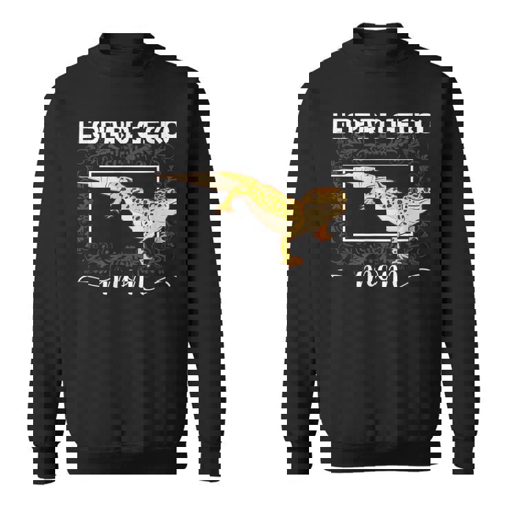 ヒョウモントカゲモドキのママ スウェットシャツ