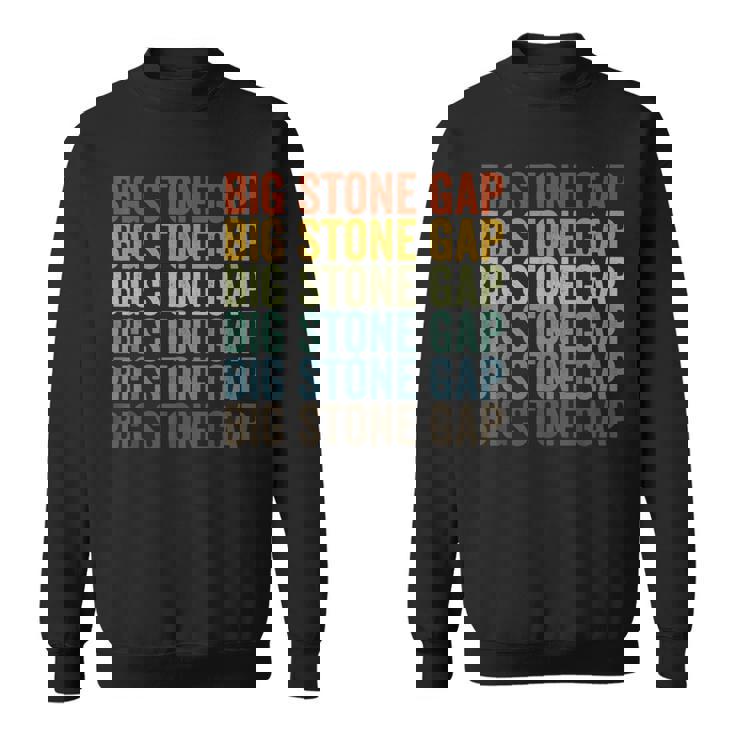 ビッグストーンギャップシティレトロ スウェットシャツ