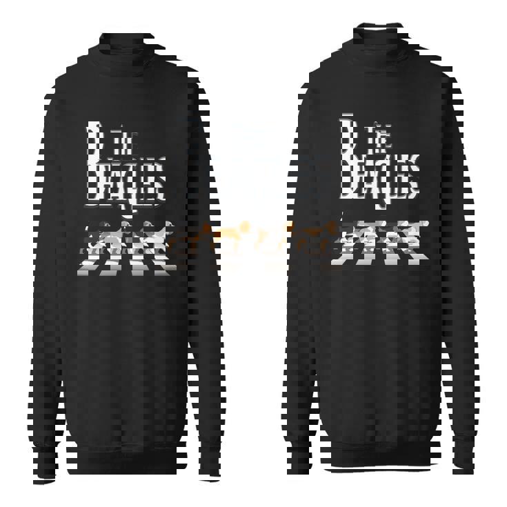 ビーグルス ビーグル犬 面白い ビーグル愛好家に 長袖tシャツ スウェットシャツ