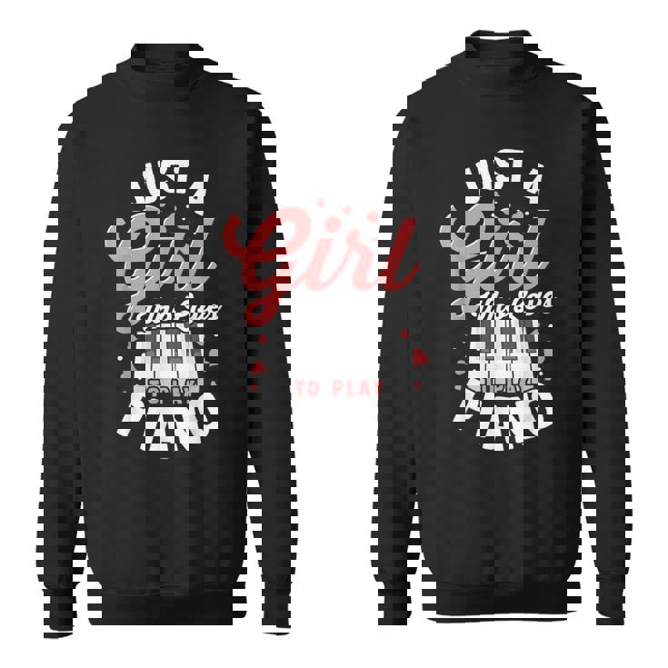 ピアノ ピアノ ジャズ キーボード 作曲家 ピアノプレーヤー スウェットシャツ