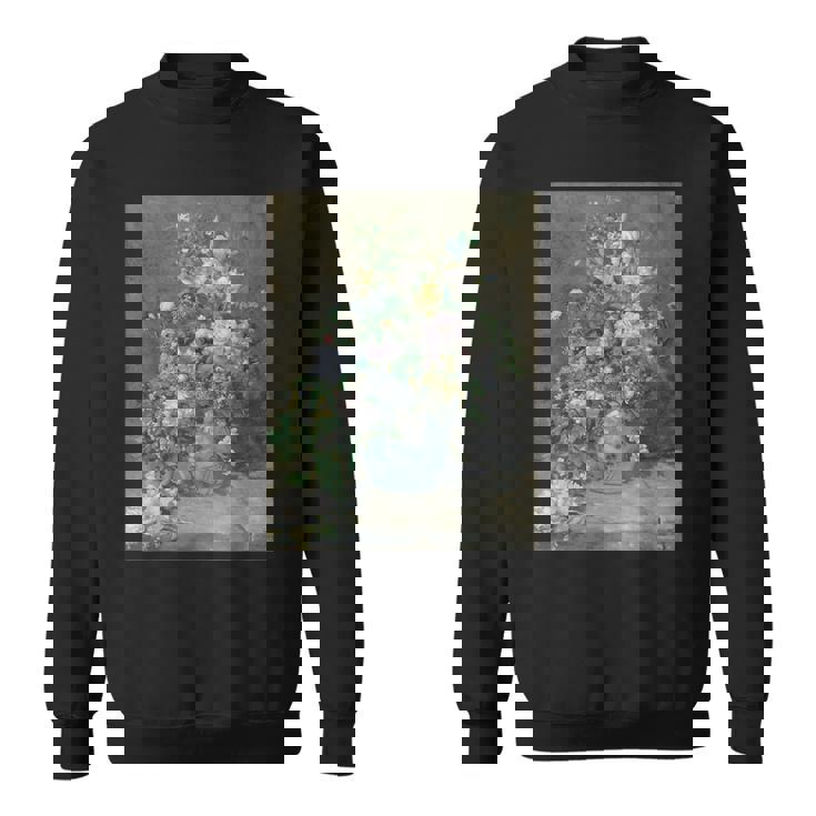 ピエール・オーギュスト ルノワールのスプリングブーケ スウェットシャツ