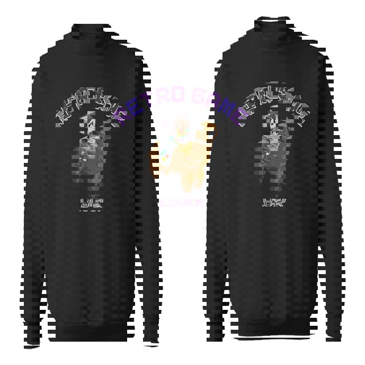 ピクセルアニマルズ アルパカ ブラウン はるまり Harumari レトロゲーム Lover Love ストリーマー スウェットシャツ