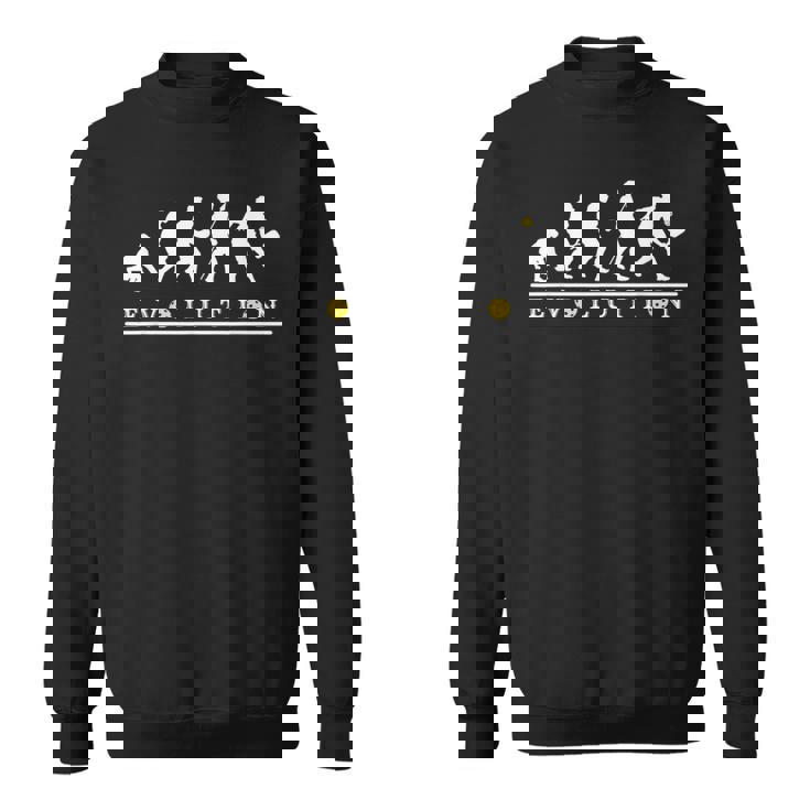 ピックルボール愛好家、面白い進化ピックルボール スウェットシャツ