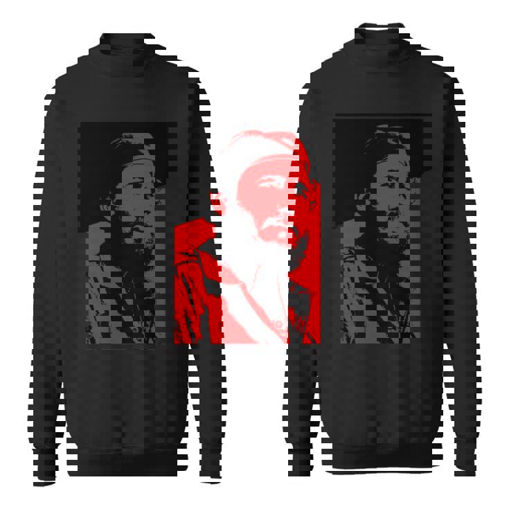 フィデル・カストロ 長袖tシャツ スウェットシャツ