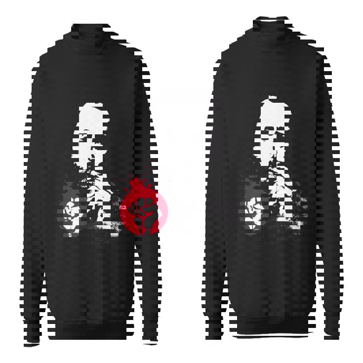 フィデル・カストロ・キューバ革命拳戦闘デモ スウェットシャツ