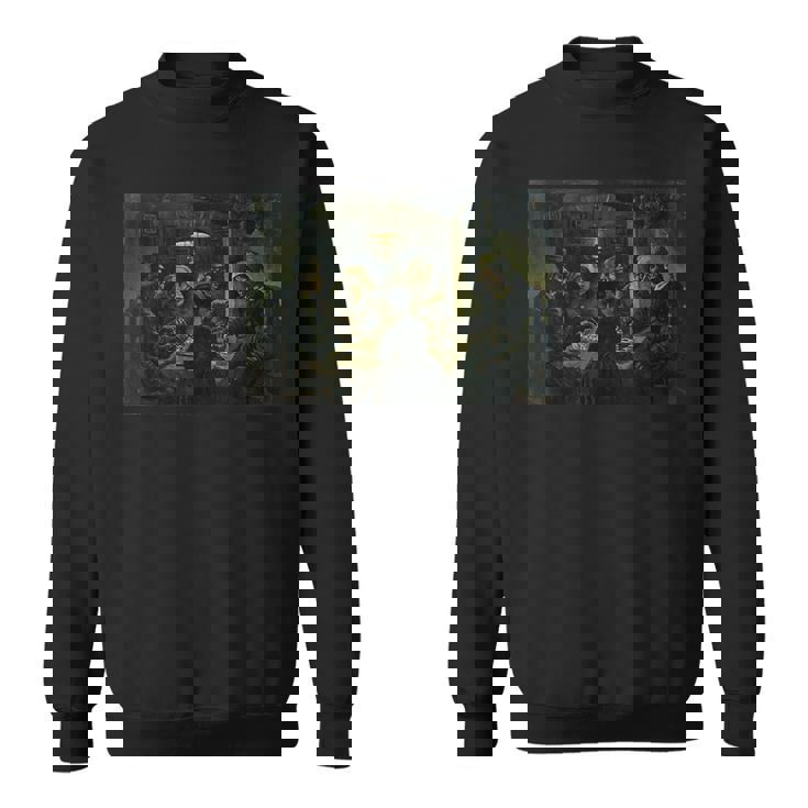 フィンセントファンゴッホのジャガイモを食べる人々 スウェットシャツ