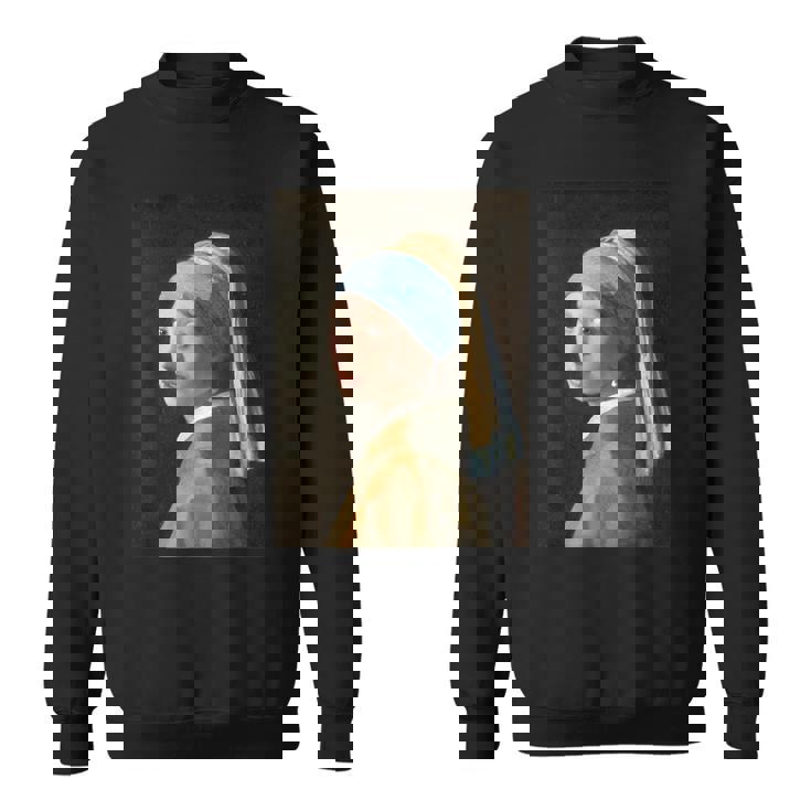 フェルメール【真珠の耳飾りの少女】贈り物 ギフト スウェットシャツ