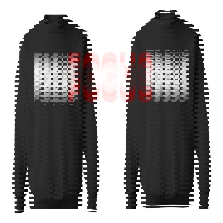 フォーカス 錯覚 ぼやけたトリッピー 長袖tシャツ スウェットシャツ