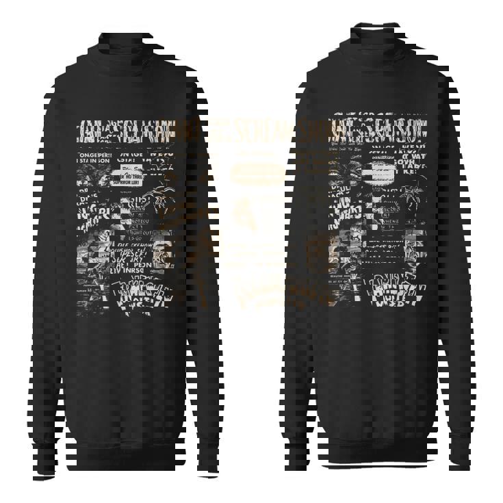 フランケンシュタイン ハロウィン ホラー映画 ヴィンテージ ホラーモンスター スウェットシャツ