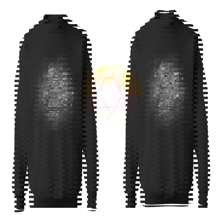 フリーメイソン ロッジ フリーメイソン マスターメイソン スクエア&コンパス エンブレム スウェットシャツ