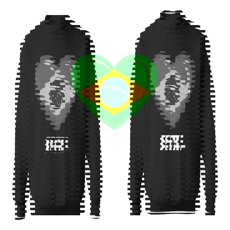 ブラジル国旗シャツ スウェットシャツ