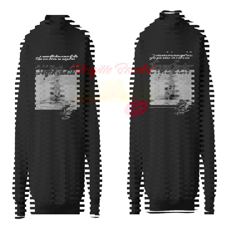 ブリジットバルドー_001 スウェットシャツ