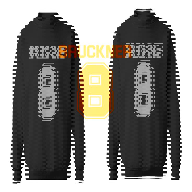 ブルックナー第8交響曲面白いスポーツ Bruckner 8 スウェットシャツ