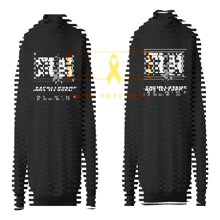 プラダー・ウィリ症候群強いプラダー・ウィリ症候群の意識 スウェットシャツ