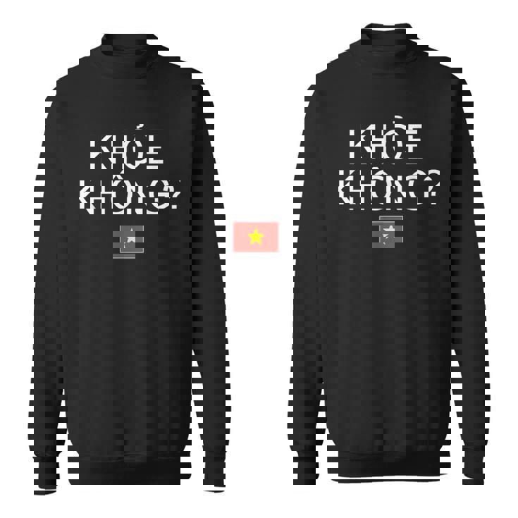 ベトナム語で元気ですか ベトナム スウェットシャツ