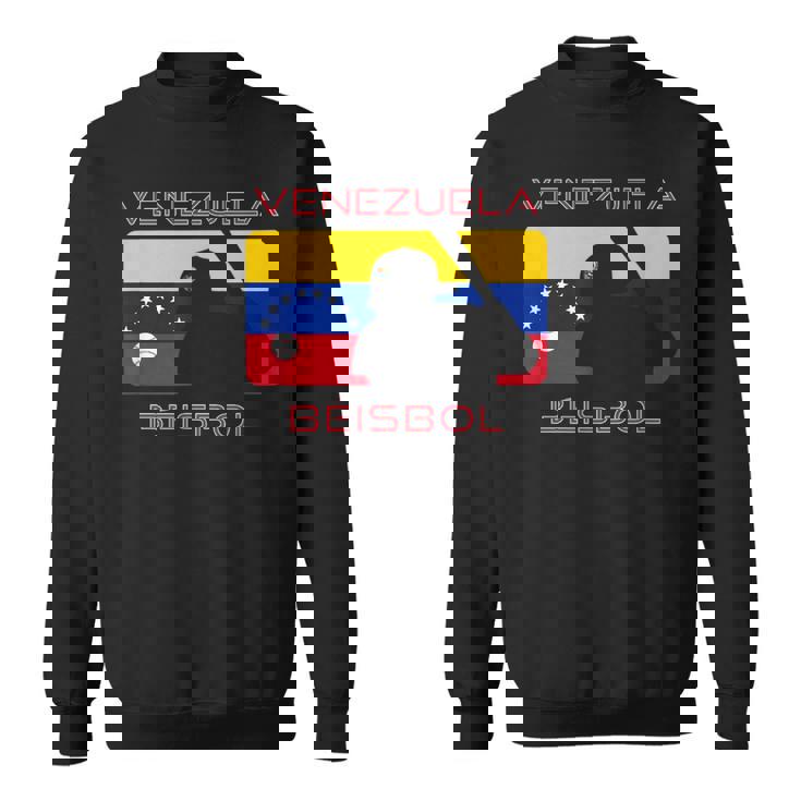 ベネズエラ Beisbol 野球旗 ベネズエラ スポーツファンen スウェットシャツ