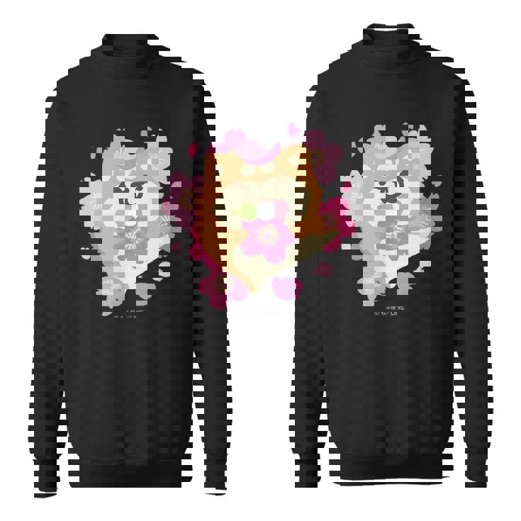 ボンレス犬とボンレス猫 桜 ボンレス犬 スウェットシャツ