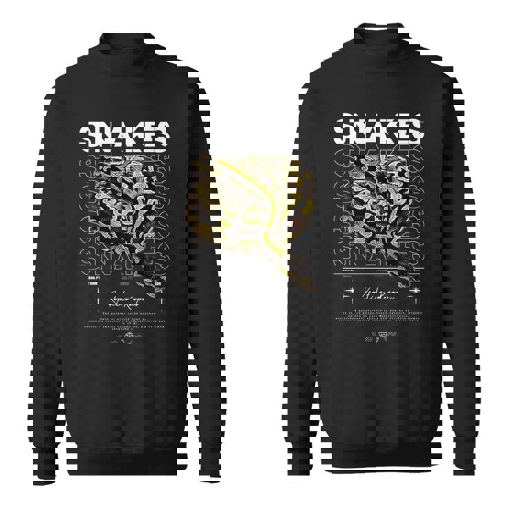 ボールパイソン ストリートウェア レプタイル キーパー 長袖tシャツ スウェットシャツ