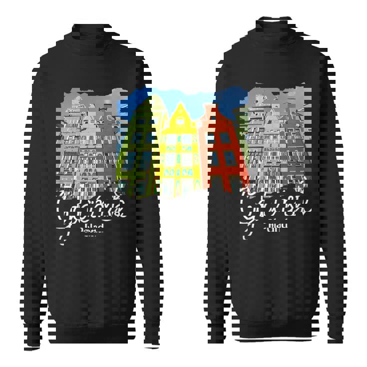 ポーランドのお土産グダニスク スウェットシャツ