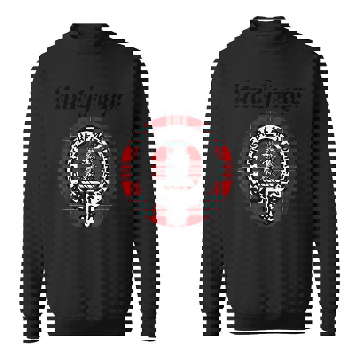 マクレガー クラン スコットランド 名前 紋章 タータン スウェットシャツ