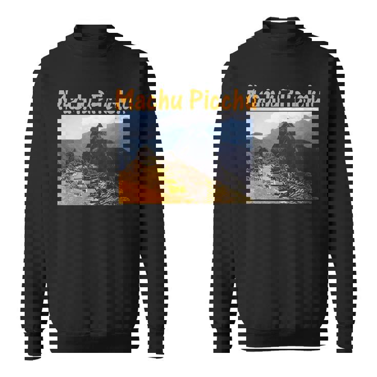 マチュピチュペルー遺跡 日の出 スウェットシャツ