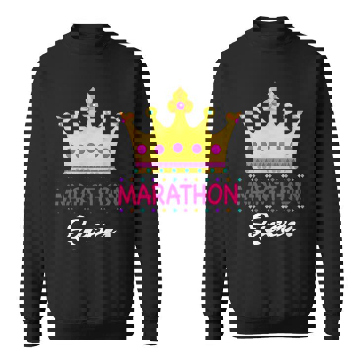 マラソン クイーン ランナー ランニング マラソン 好き 面白い スウェットシャツ