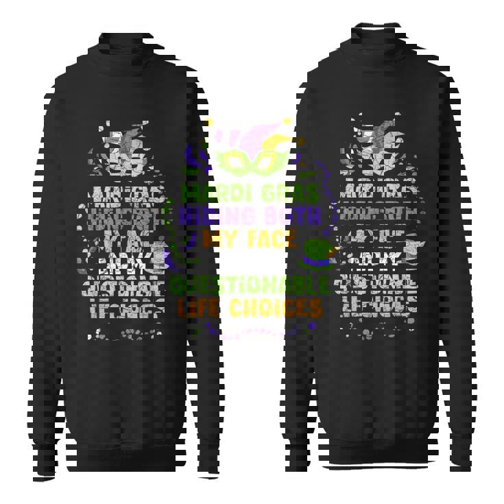 マルディグラ 仮面舞踏会 スウェットシャツ