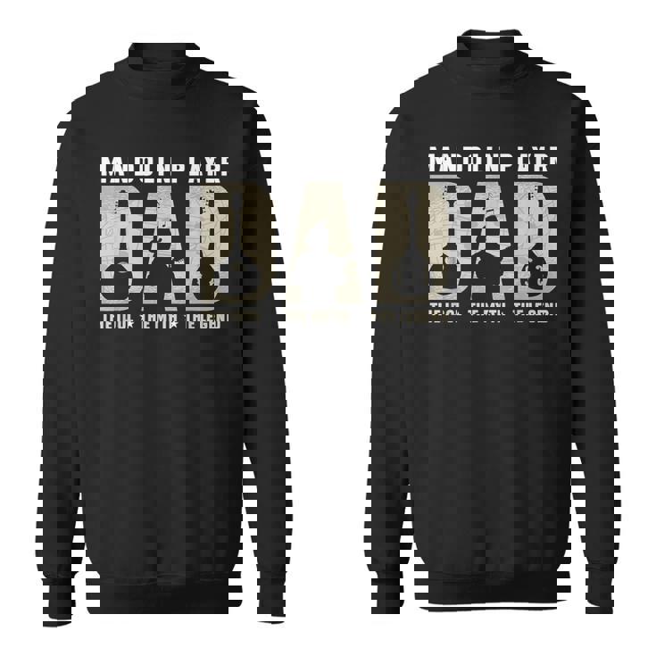 マンドリン奏者 お父さん アイドル ブルーグラス 音楽 マンドリン奏者 スウェットシャツ