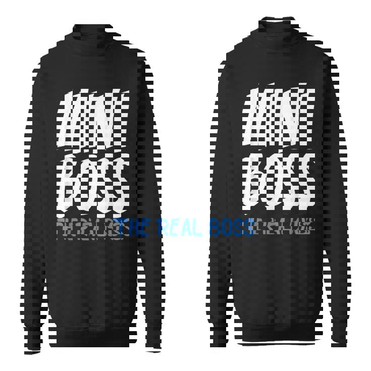 ミニボス リアルボス スウェットシャツ