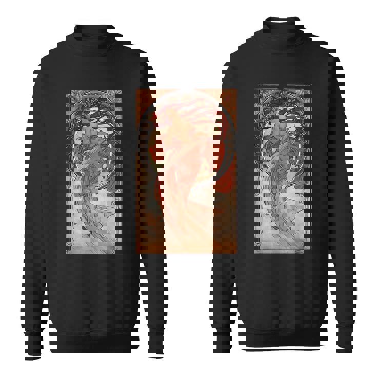 ミュシャの踊り スウェットシャツ