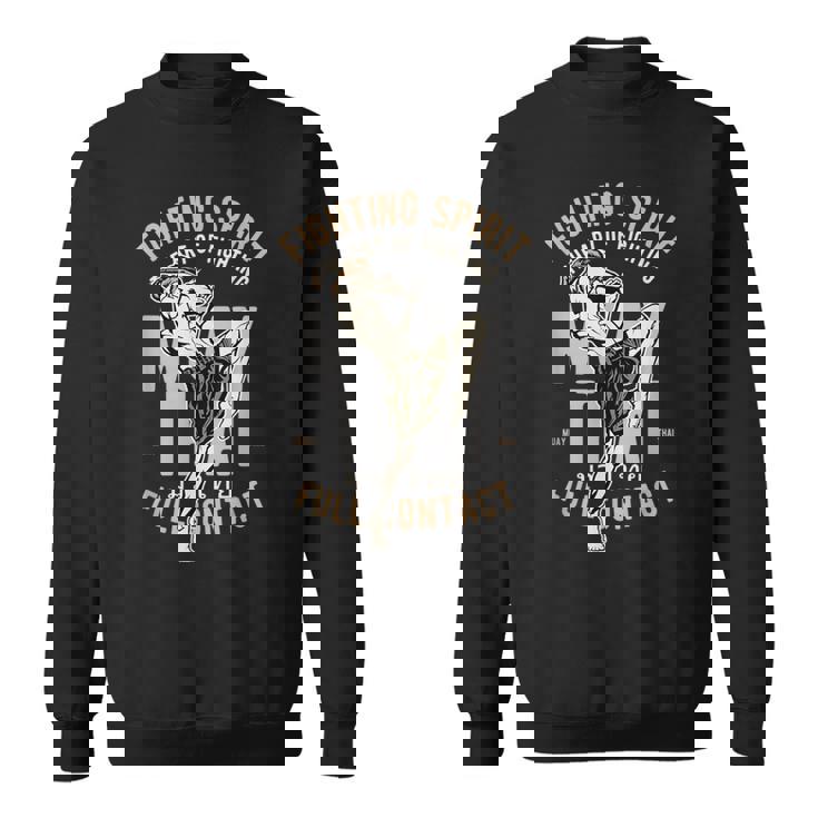 ムエタイ タイボクシング ファイティングスピリット スウェットシャツ