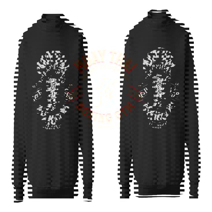 ムエタイ ボクシングジム スウェットシャツ