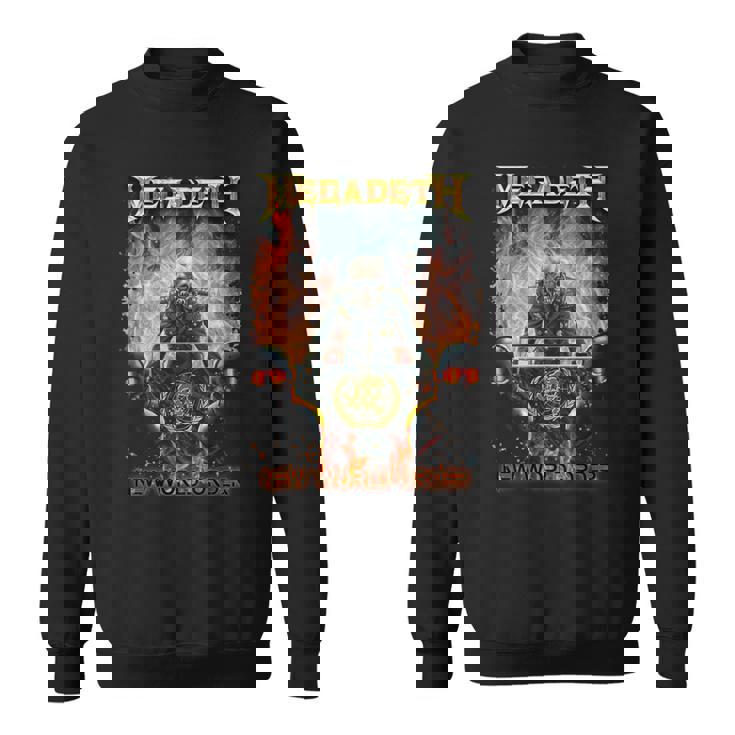 メガデス 新世界秩序 長袖tシャツ スウェットシャツ