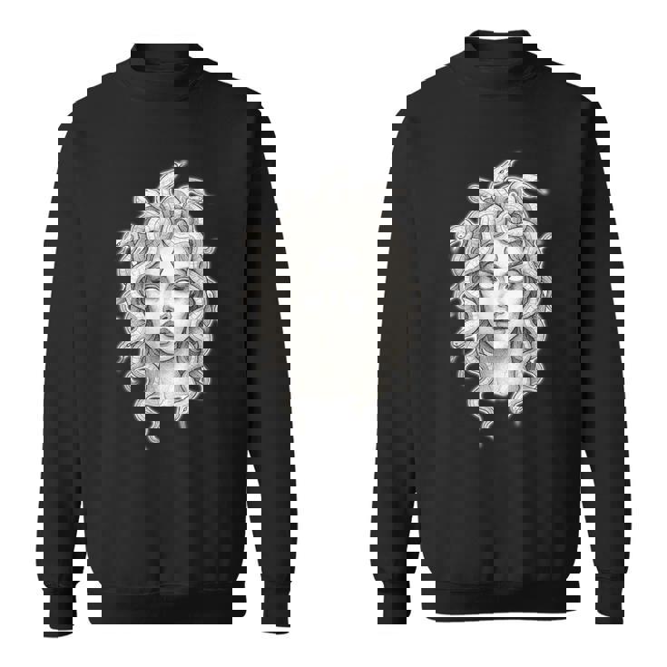 メデューサ ゴシック 女神 蛇 タトゥー スウェットシャツ