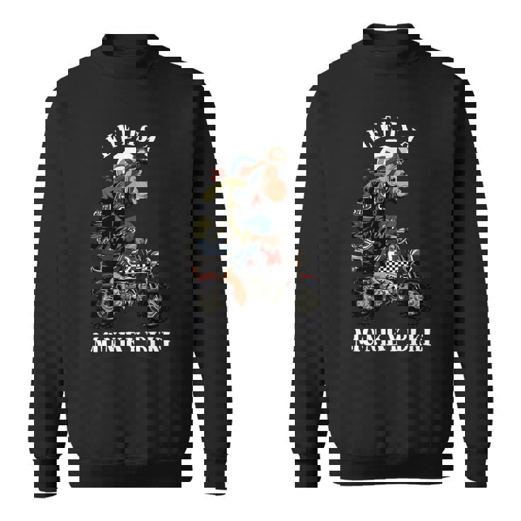 モンキーバイク 長袖tシャツ スウェットシャツ