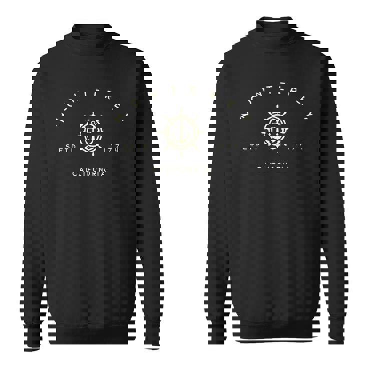 モントレーカリフォルニア モントレーcaアンカー 長袖tシャツ スウェットシャツ