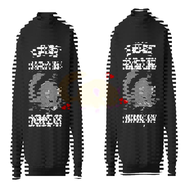 ヤマネのヤマネペットが本当に好き スウェットシャツ