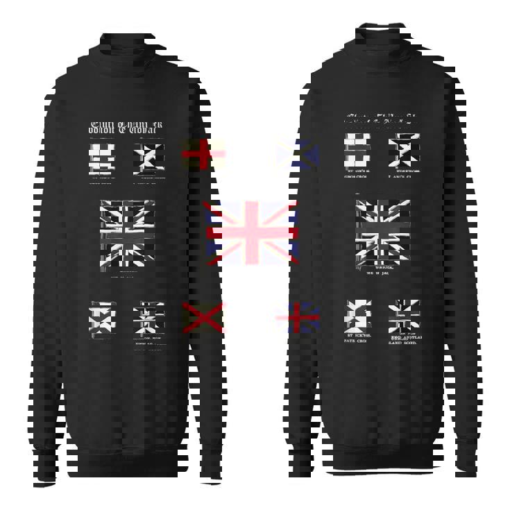 ユニオンジャックの進化 スウェットシャツ