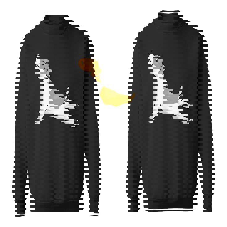 ヨガジャック・ラッセル・テリア犬 スウェットシャツ