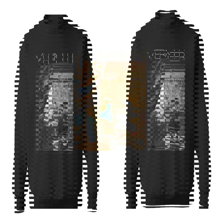 ヨハネス・フェルメール 絵画の芸術 スウェットシャツ