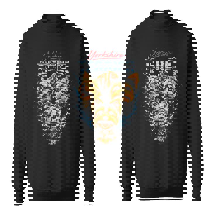 ヨークシャーテリア ヘビーメタル 犬 ブーツレッグスタイル ヨーキー スウェットシャツ